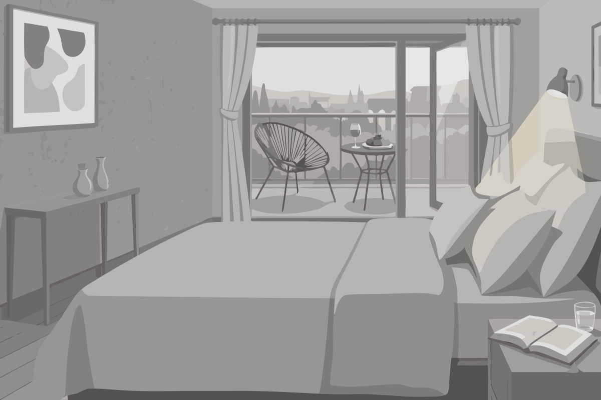 King Studio with Sofa Bed